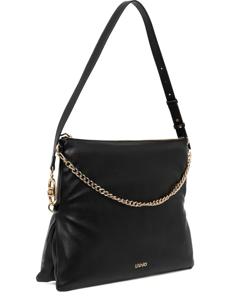 Liu Jo Handtasche mit Ketten - Schwarz Schwarz