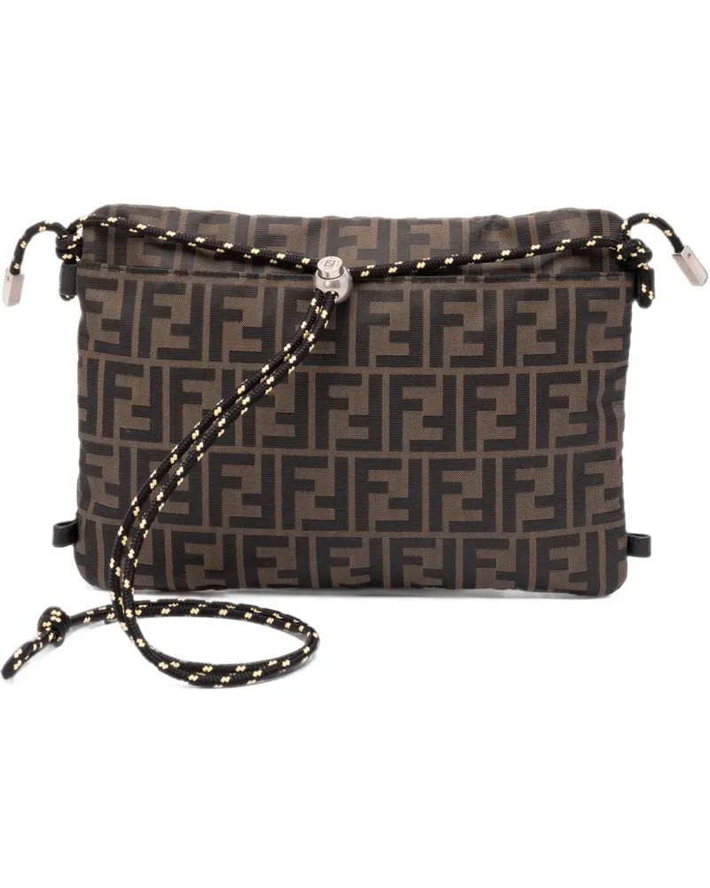 Fendi FF light pouch medium - Braun Braun
