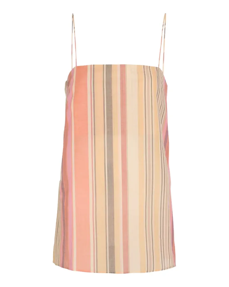 Faithfull The Brand Aina striped camisole - Orange Orange