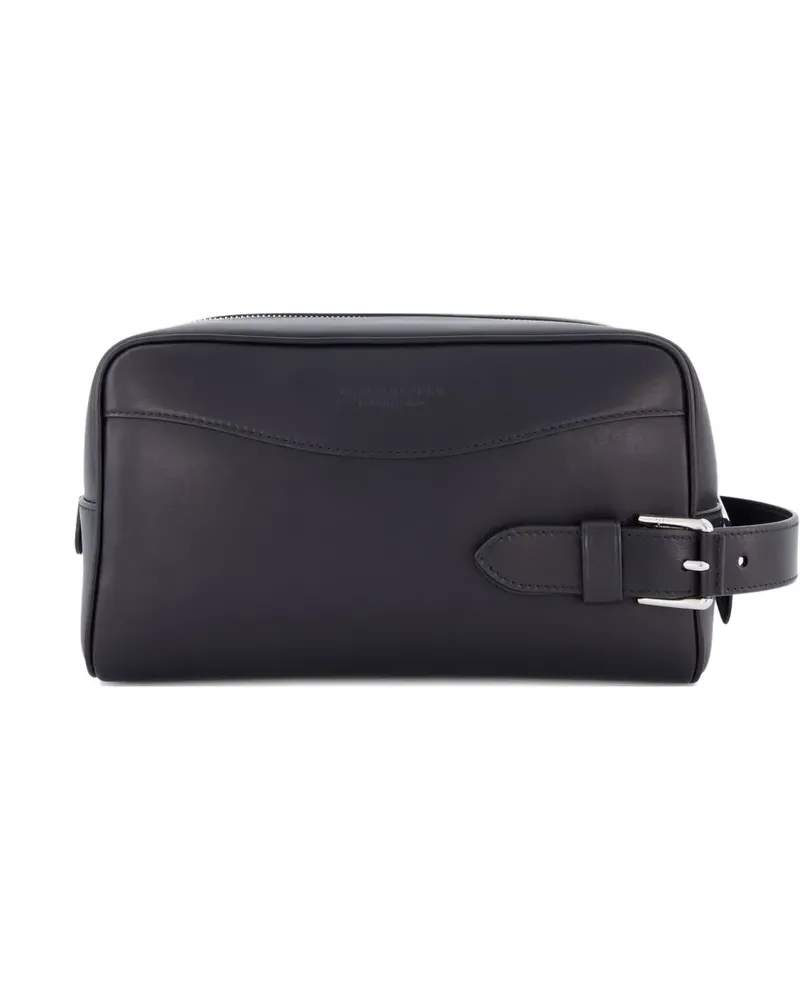 Ralph Lauren Reiseetui aus Leder - Schwarz Schwarz