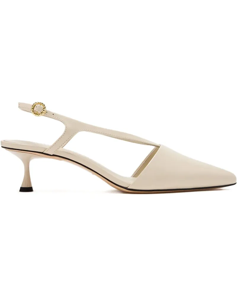 Studio Amelia Slingback-Pumps mit Cut-Out 50mm - Grau Grau