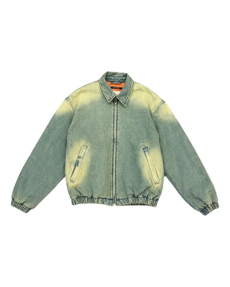 Song For The Mute padded shirt jacket - Blau Blau