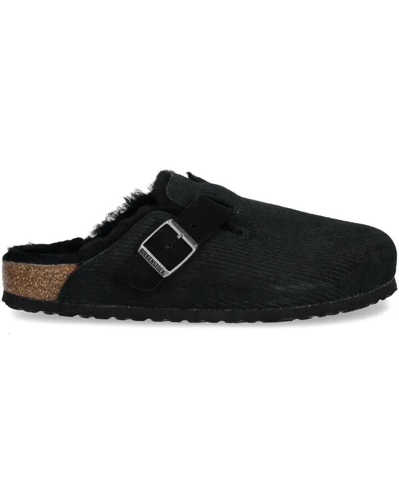 Birkenstock Boston' Slipper - Schwarz Schwarz