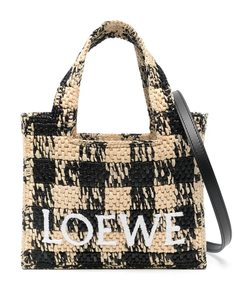 Loewe Mini  Font Shopper - Nude Nude