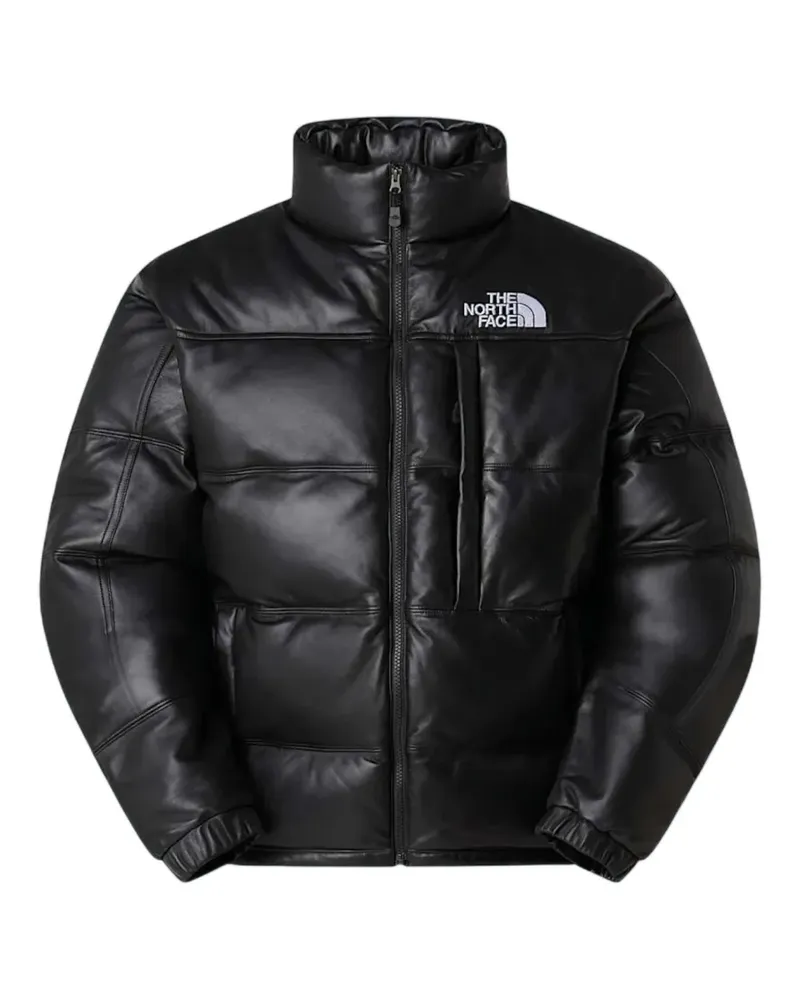The North Face stand-collar chest-logo jacket - Schwarz Schwarz