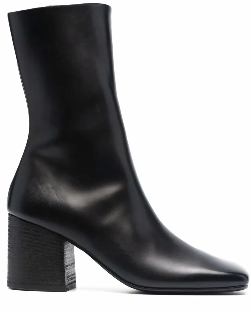 Marsèll Stiefel mit eckiger Kappe - Schwarz Schwarz