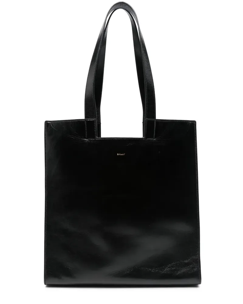 Bally Handtasche aus Leder - Schwarz Schwarz