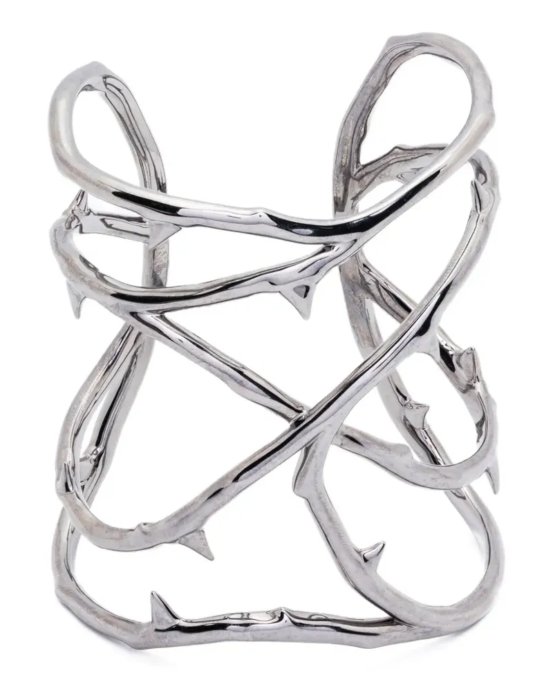 Shaun Leane Rose Thorn cuff bracelet - Silber Silber