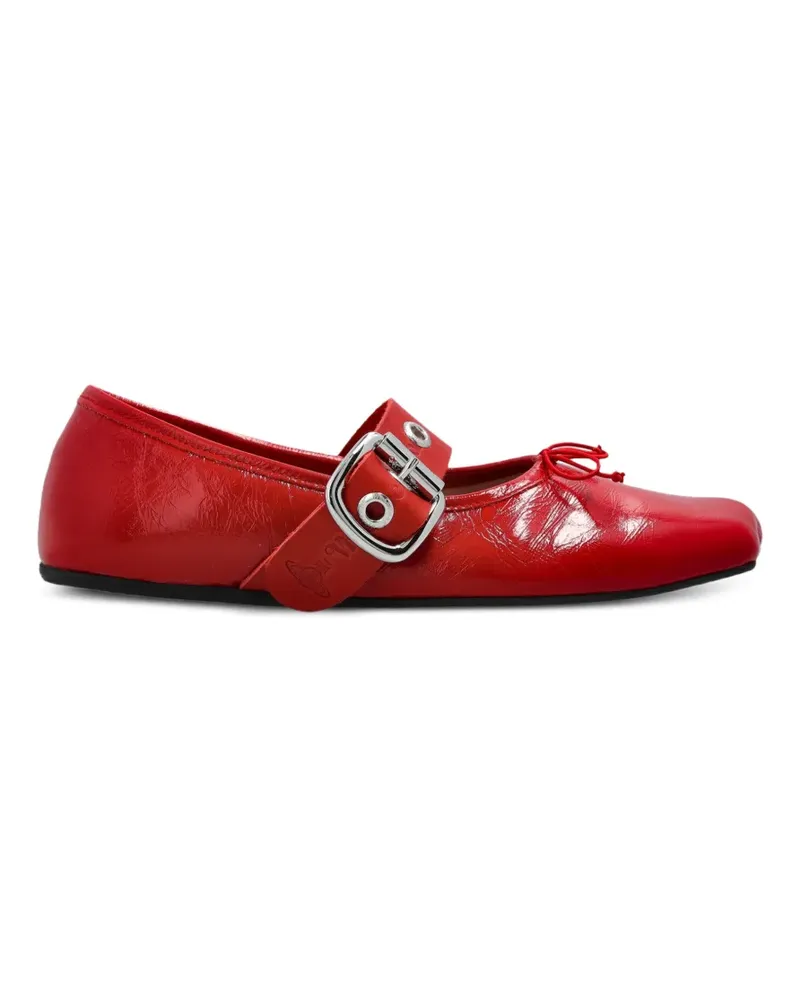 Vivienne Westwood Alice Ballerinas mit Schnallenriemen - Rot Rot