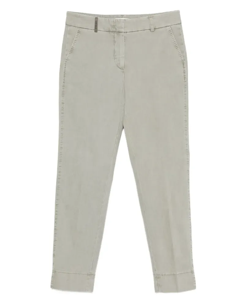 Peserico Hose mit Bündchen - Grau Grau