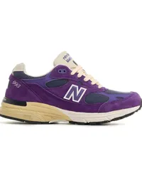 New Balance Sneakers mit Logo-Patch Violett