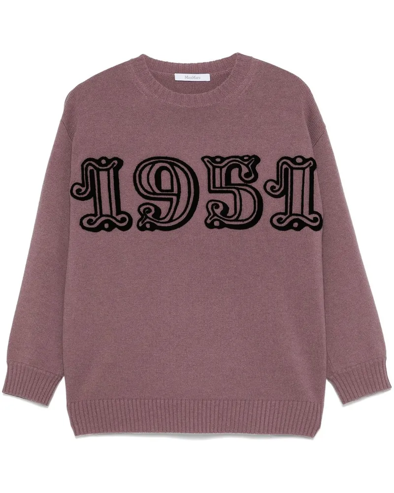 Max Mara Fido Pullover - Violett Violett