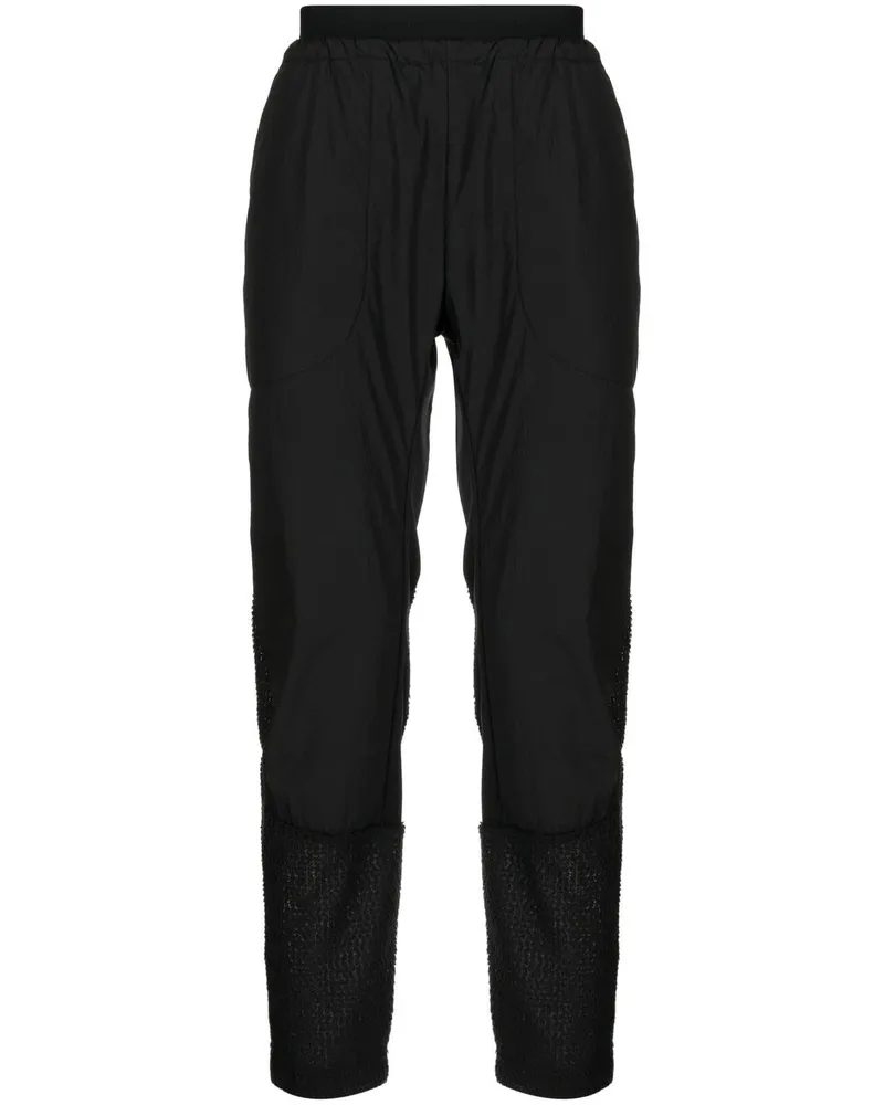 and wander Hose mit Fleece-Einsätzen - Schwarz Schwarz