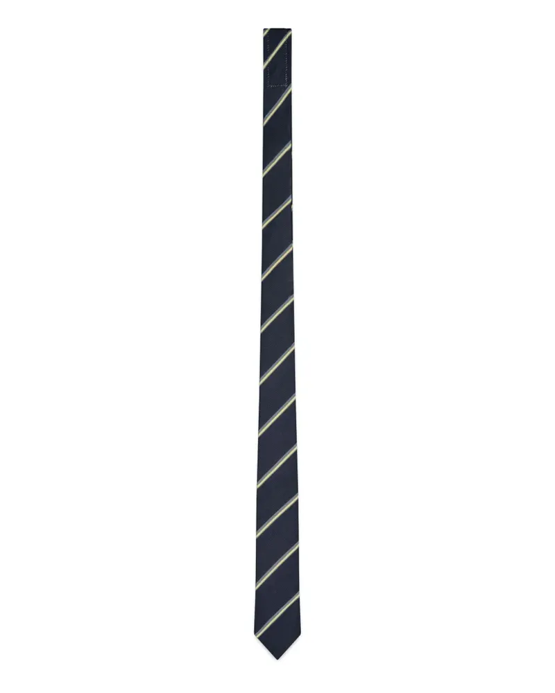 Thom Browne Gestreifte Krawatte - Blau Blau