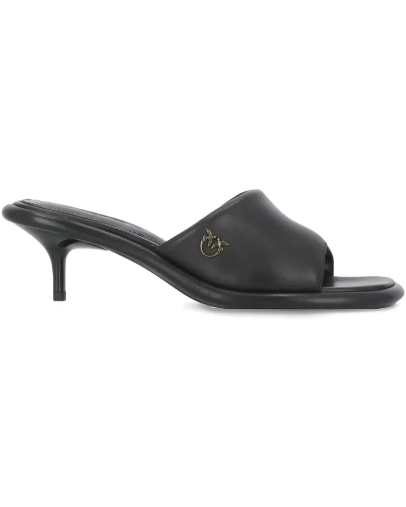 Pinko Sandalen mit eckiger Kappe 60mm - Schwarz Schwarz