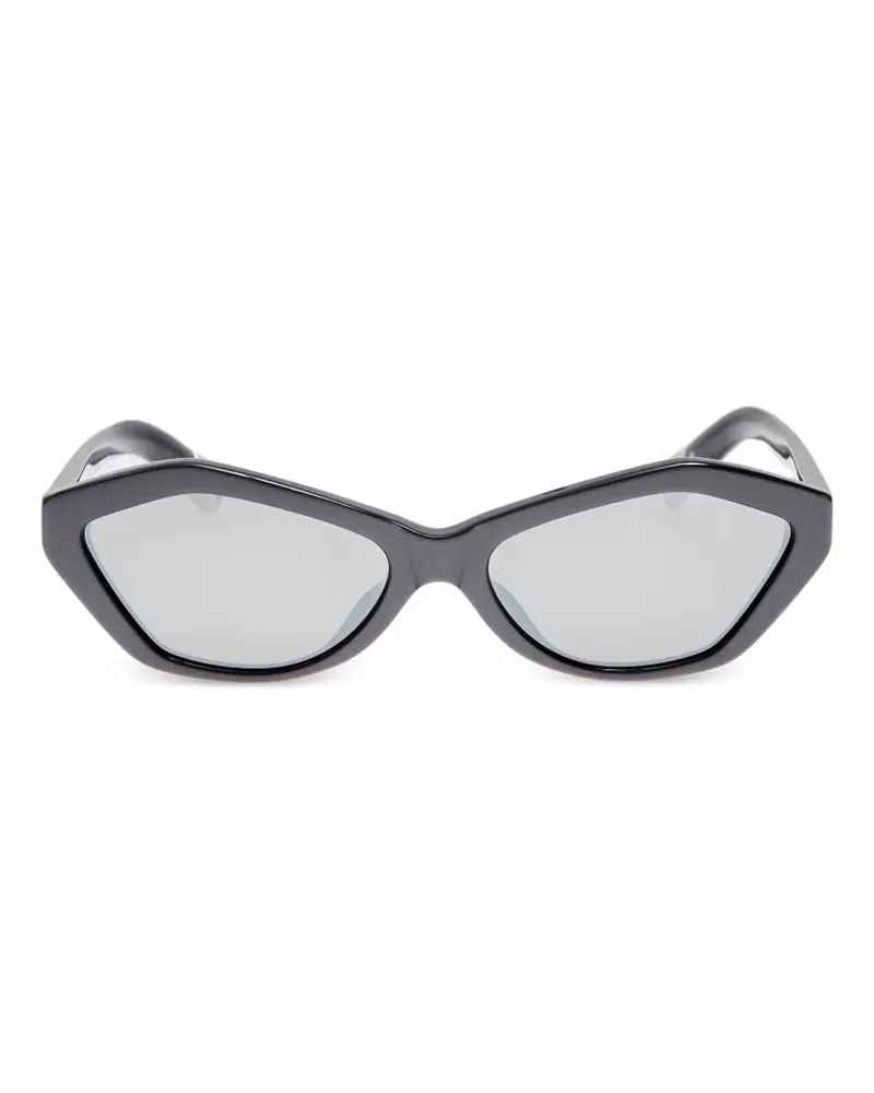 Jacquemus Bambino Sonnenbrille mit geometrischem Gestell - Grau Grau