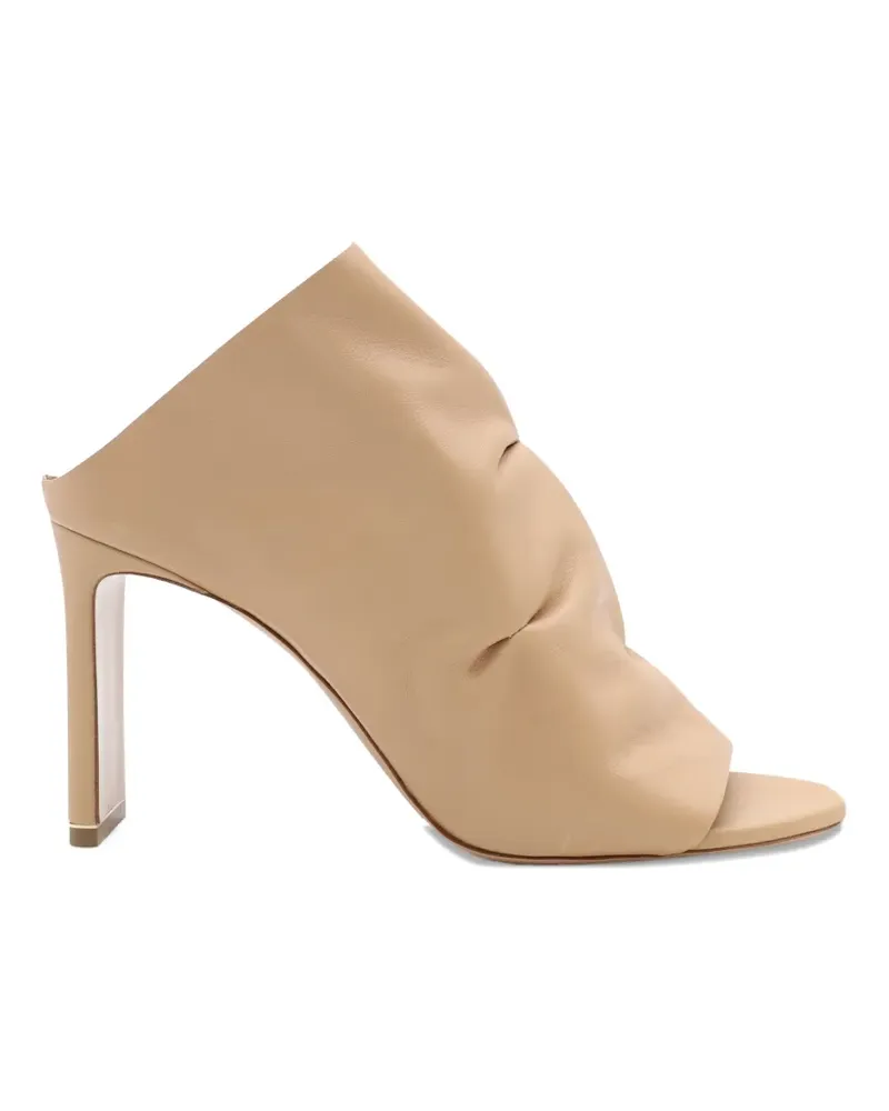 Nicholas Kirkwood D'Arcy leather mules - Nude Nude