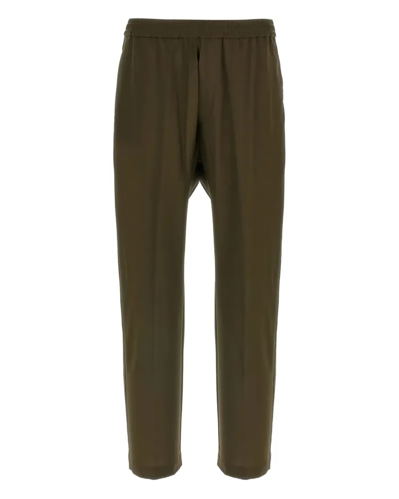 BARENA Bundfaltenhose mit Stretchbund - Braun Braun