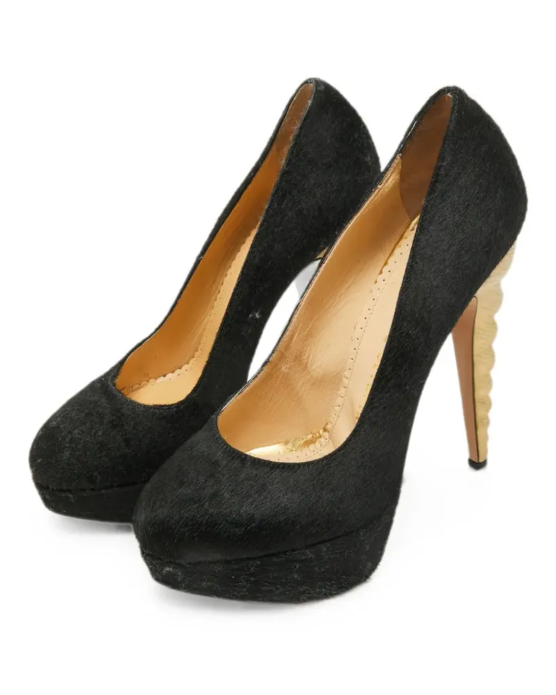 Charlotte Olympia Debbie platform pumps - Schwarz Schwarz