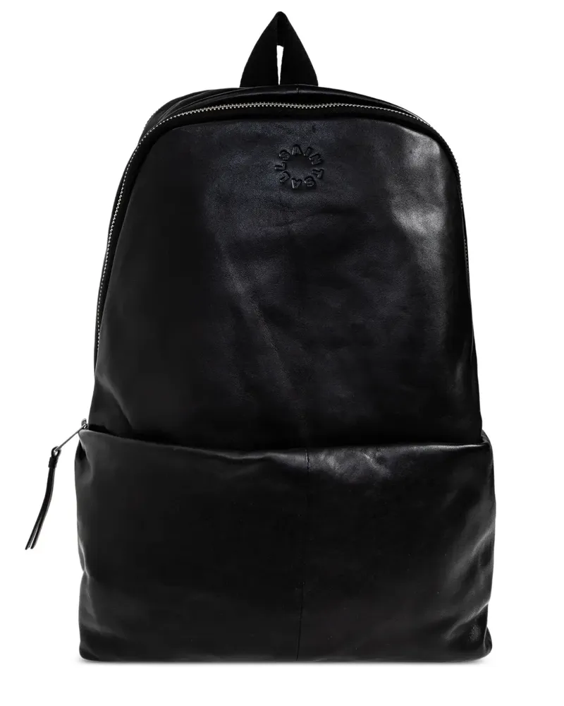 AllSaints Finn Rucksack mit Logo-Prägung - BLACK Black