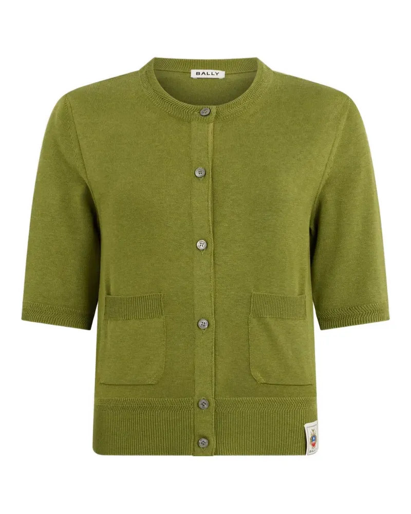 Bally short-sleeve cardigan - Grün Grün