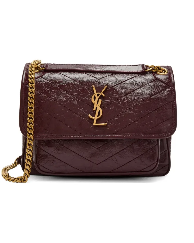 Saint Laurent Niki Schultertasche - Rot Rot