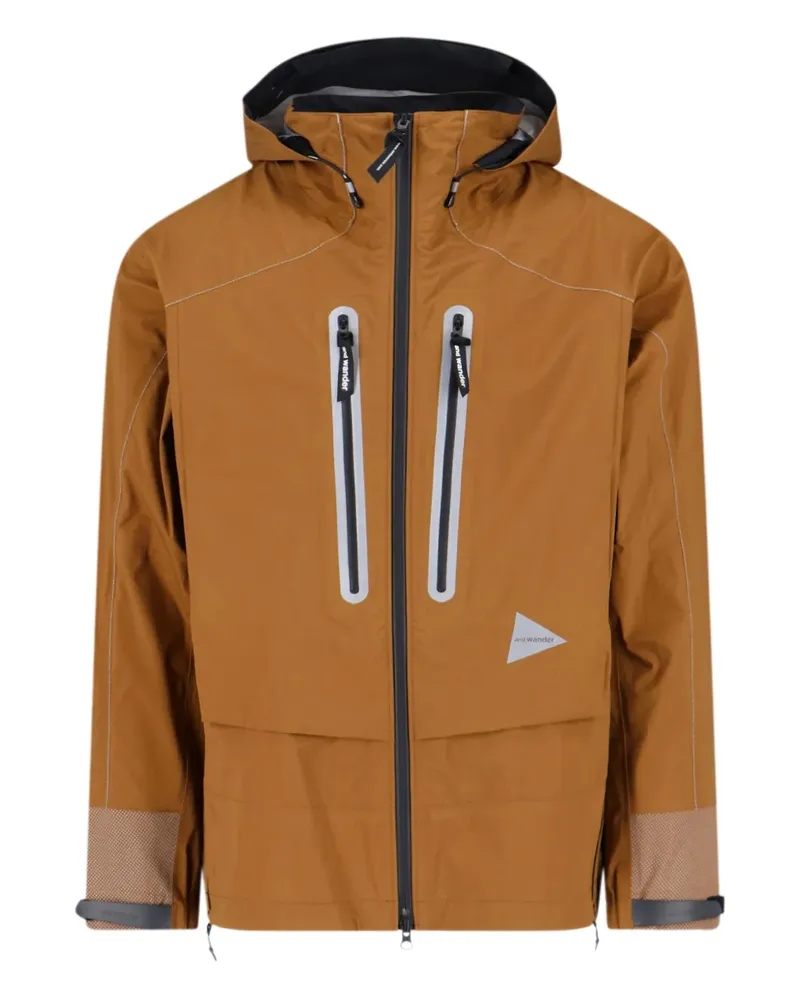 and wander Pertex Shield jacket - Braun Braun