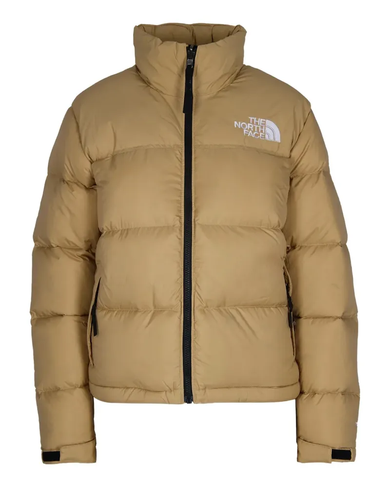 The North Face Gefütterte Jacke mit Logo-Stickerei - Nude Nude