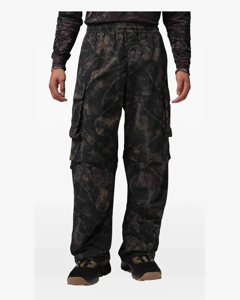 Jordan Brooklyn Hike Mike convertible cargo pants - Schwarz Schwarz