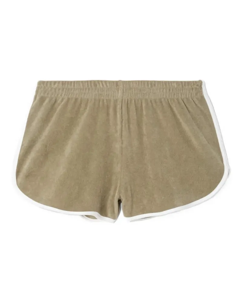 RE/DONE Shorts mit Stretchbund - Grün Grün