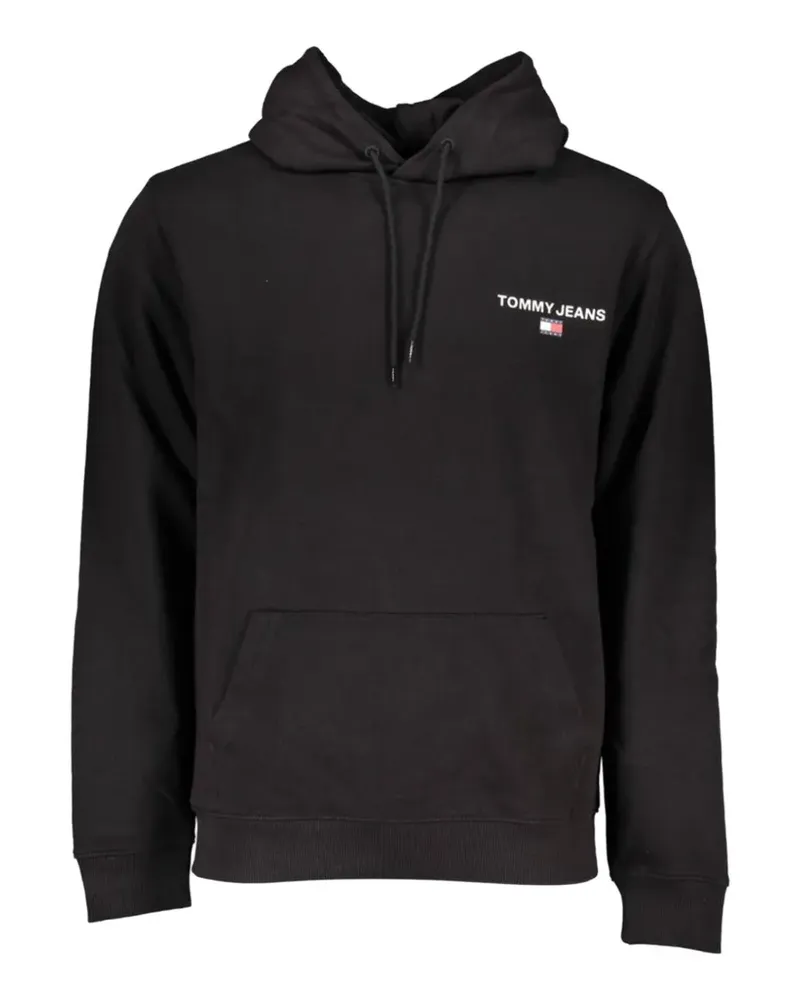 Tommy Hilfiger logo-print drawstring hoodie - Schwarz Schwarz