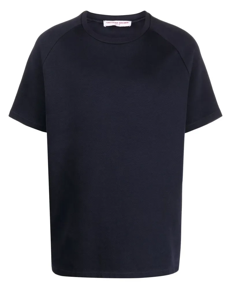 Orlebar Brown T-Shirt mit Rundhalsausschnitt - Blau Blau