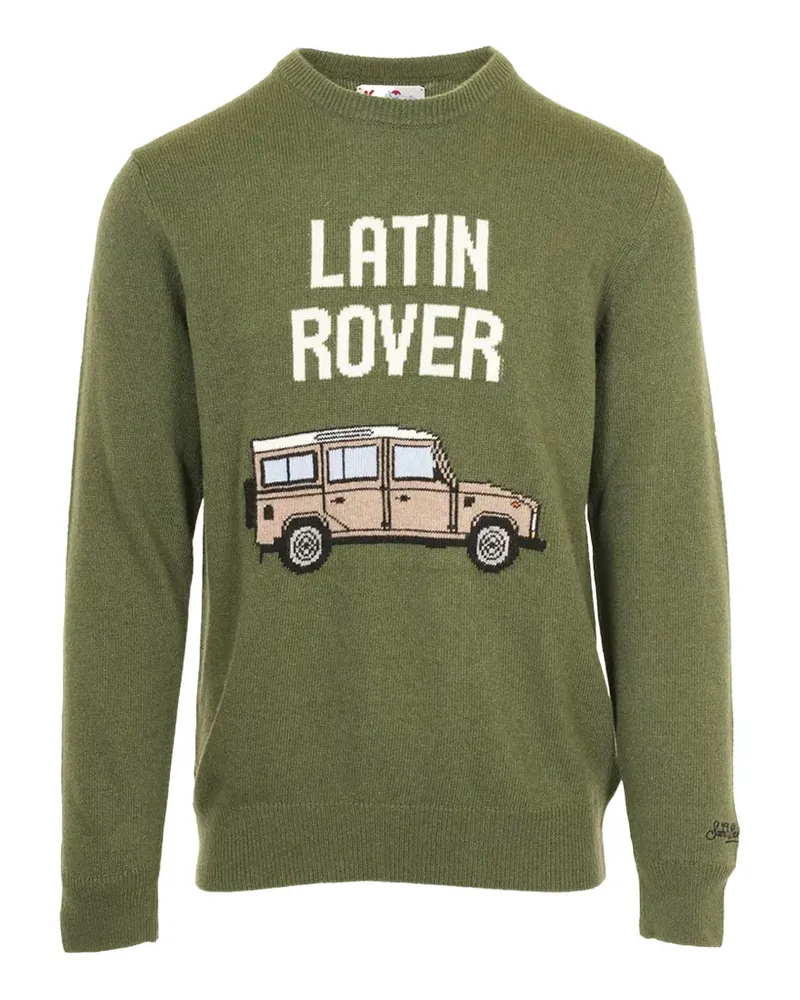 MC2 Saint Barth Klassischer Intarsien-Pullover - Grün Grün