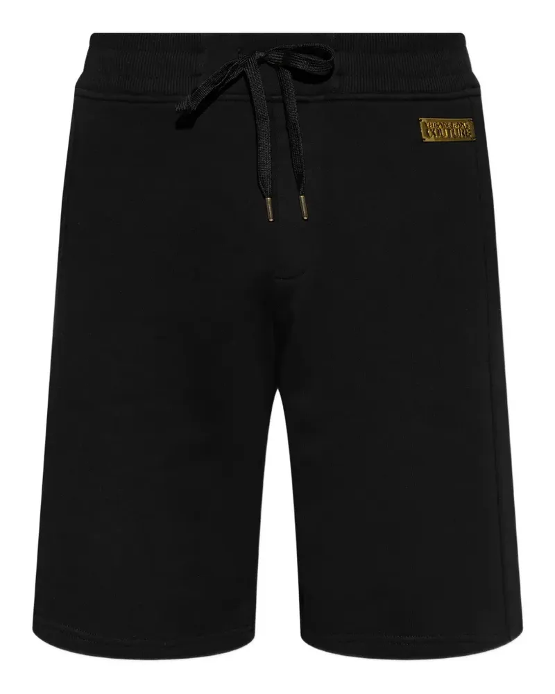 Versace Jeans logo drawstring shorts - Schwarz Schwarz