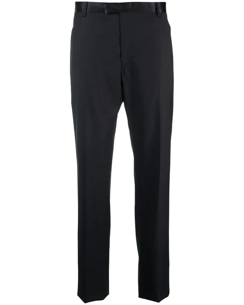 Tonello Hose mit Satinoptik - Blau Blau