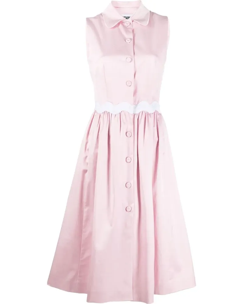 Moschino Zweifarbiges Hemdkleid - Rosa Rosa