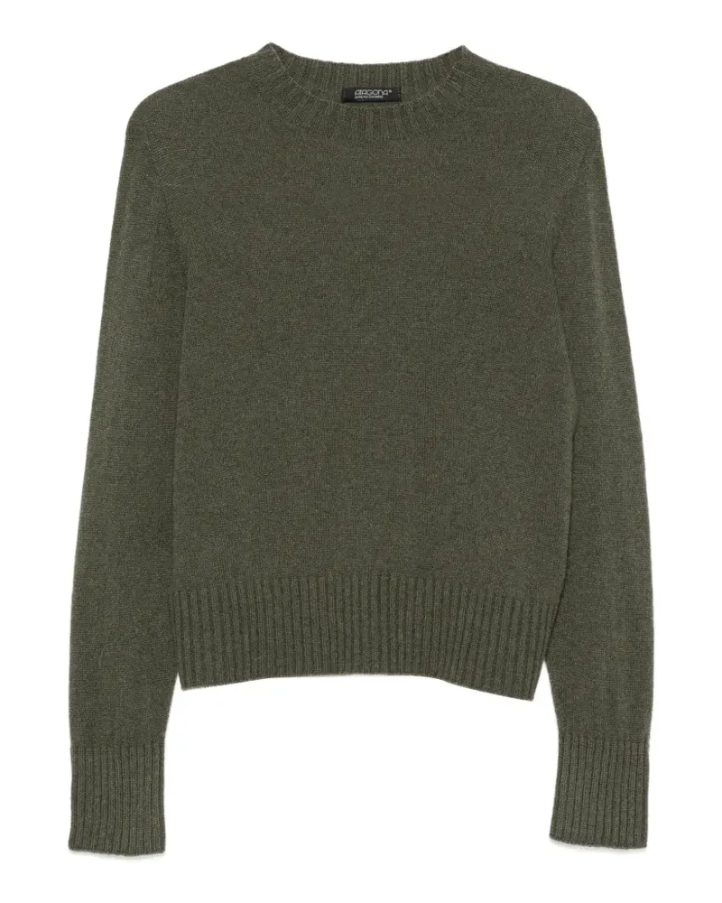 ARAGONA Langärmeliger Pullover - Grün Grün