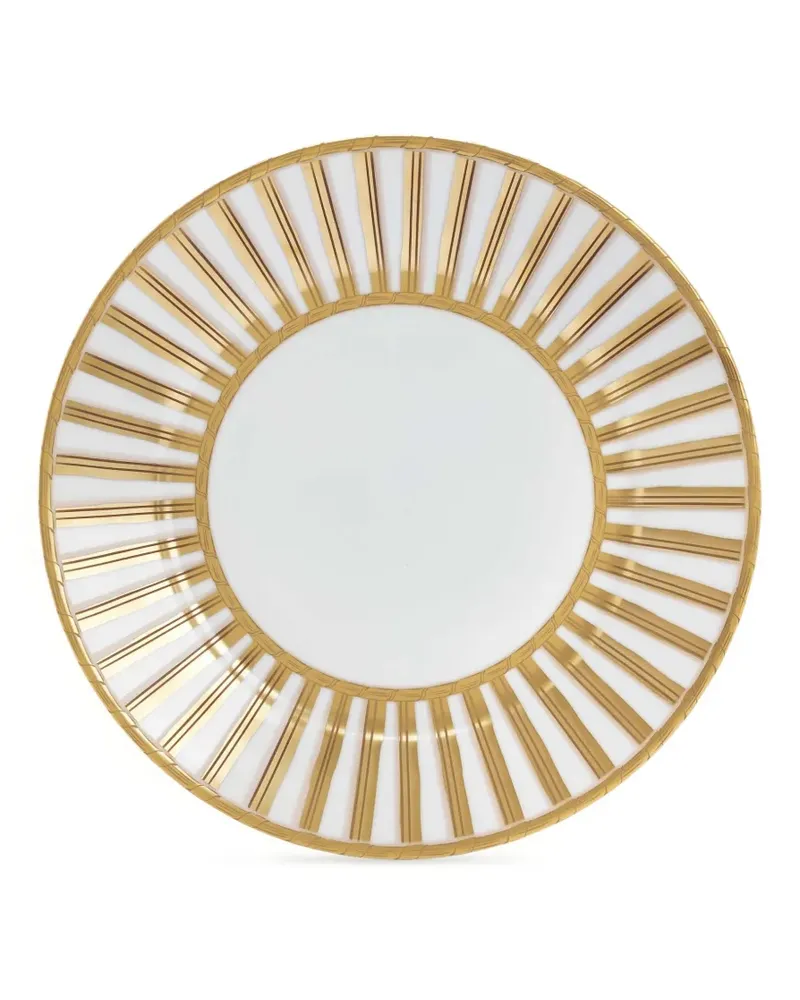 Pinto Paris Vannerie Dessertteller (21cm) - Weiß Weiß