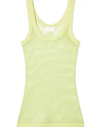 OFF-WHITE Tanktop mit U-Ausschnitt Gelb