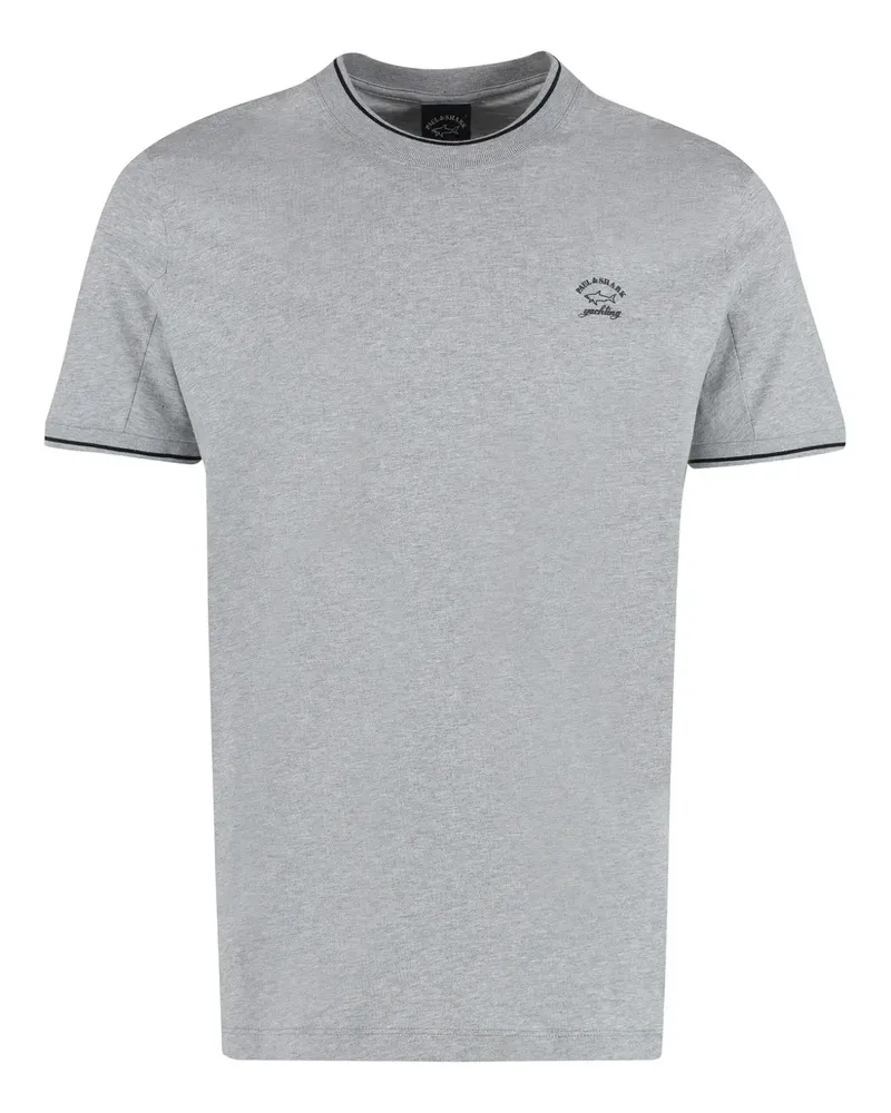 Paul & Shark T-Shirt aus Baumwolle - Grau Grau