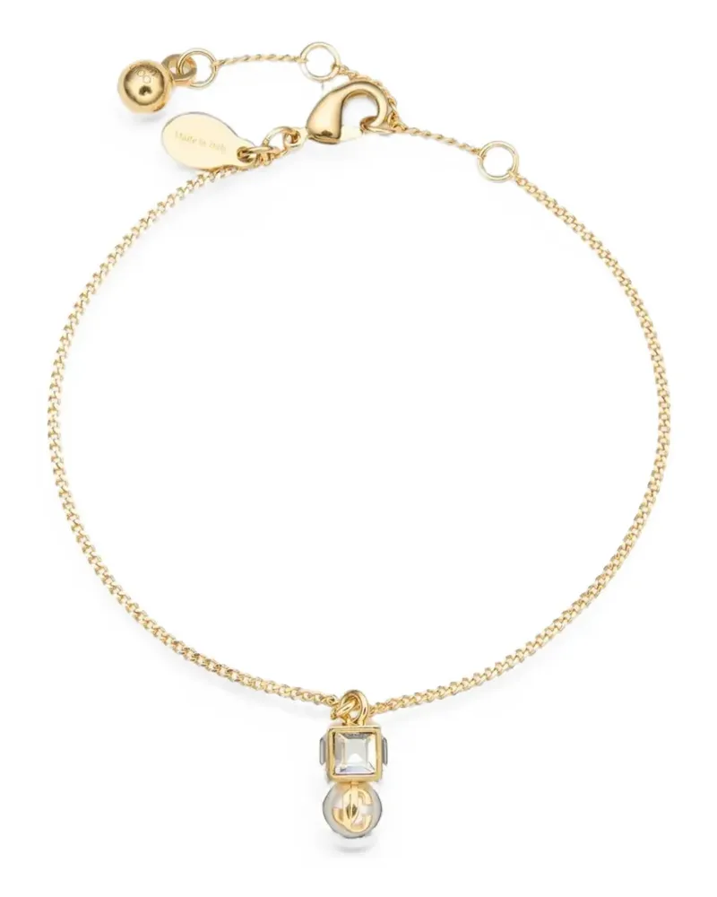 Jimmy Choo JC Cube Perlenarmband - Gold Gold