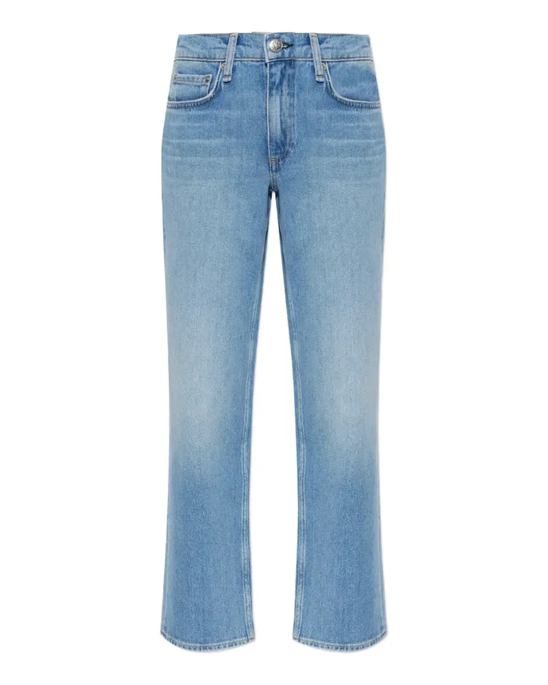 Rag & Bone faded straight-leg jeans - Blau Blau