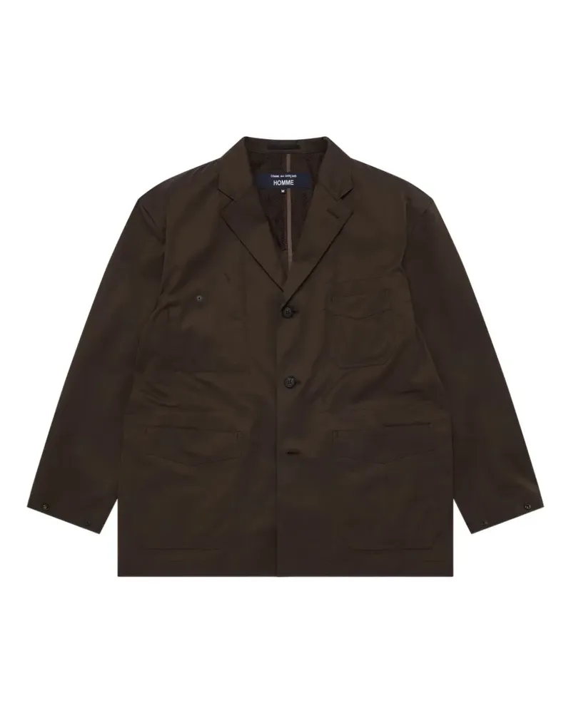 Comme des Garçons Einreihiges Sakko - Braun Braun