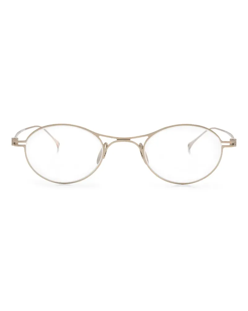 Giorgio Armani Brille mit rundem Gestell - Gold Gold