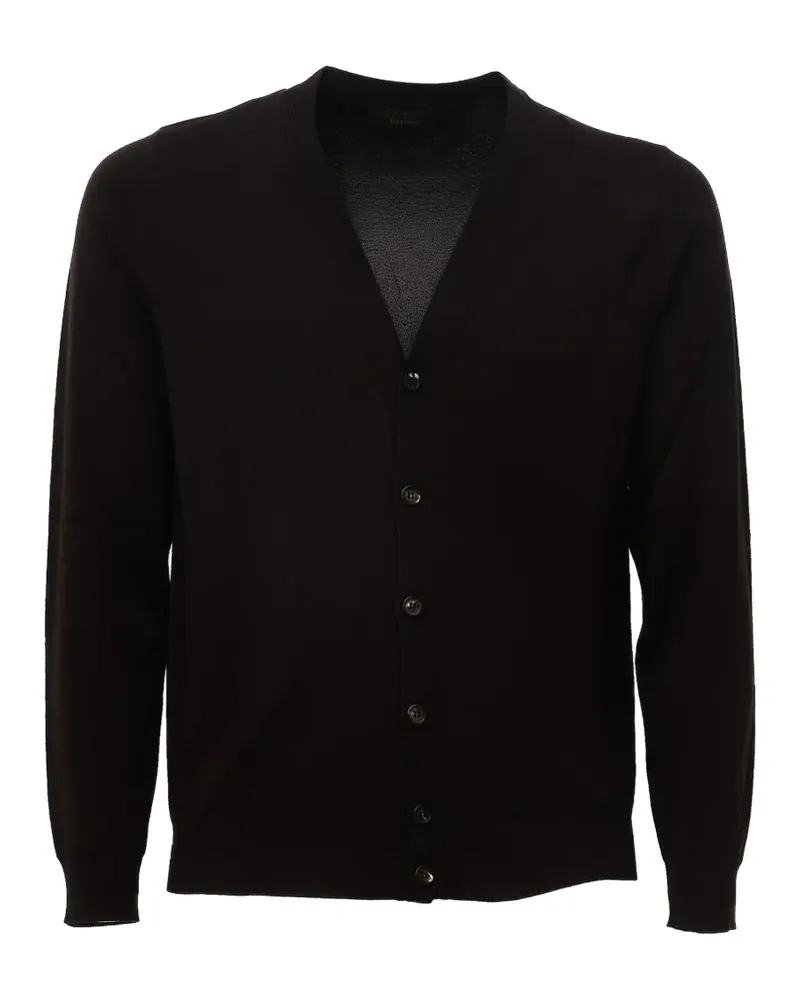Zanone Cardigan mit V-Ausschnitt - Braun Braun