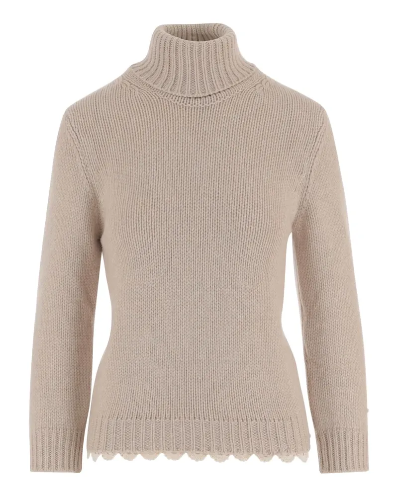 Magda Butrym Pullover mit Neckholder - Nude Nude