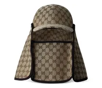 Baseballkappe mit GG-Muster - Nude