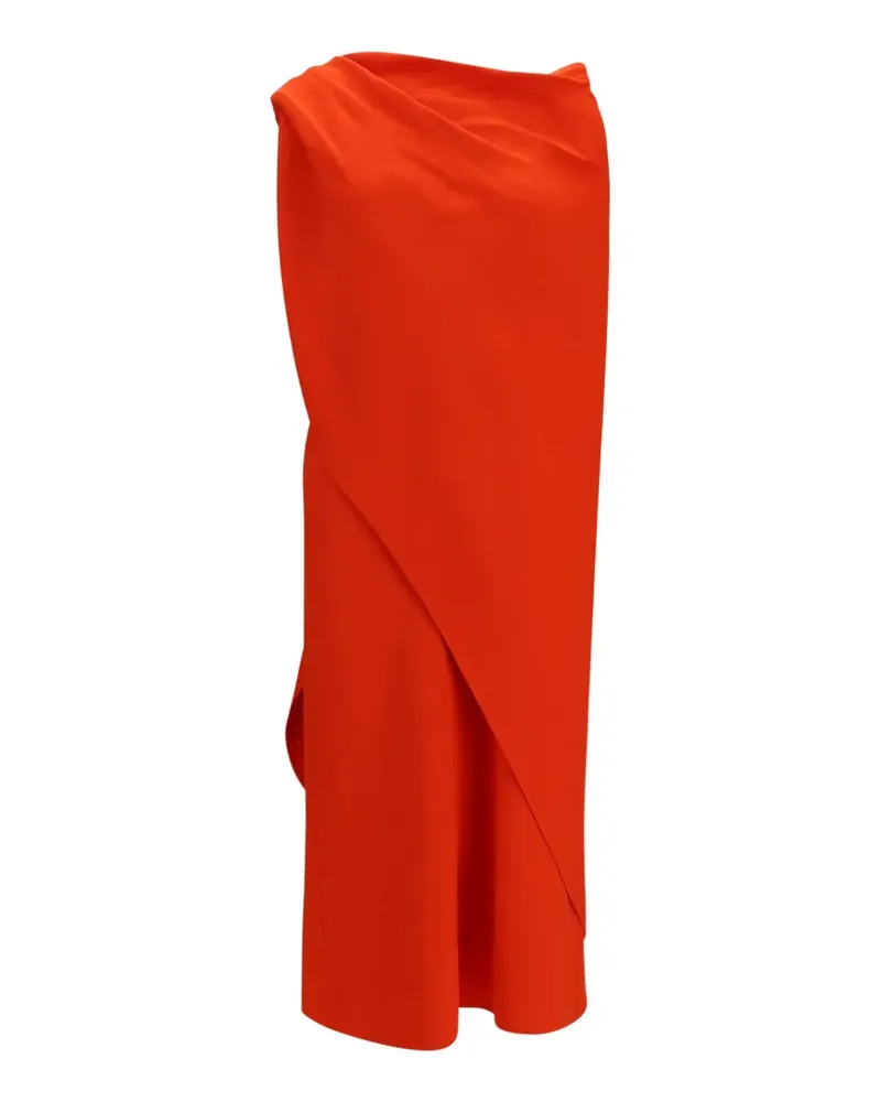 Balenciaga draped maxi dress - Orange Orange
