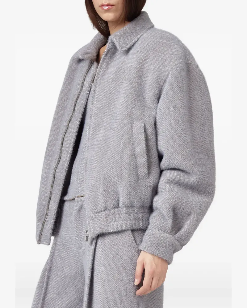 Giuseppe di Morabito Jacke mit Reißverschluss - Grau Grau