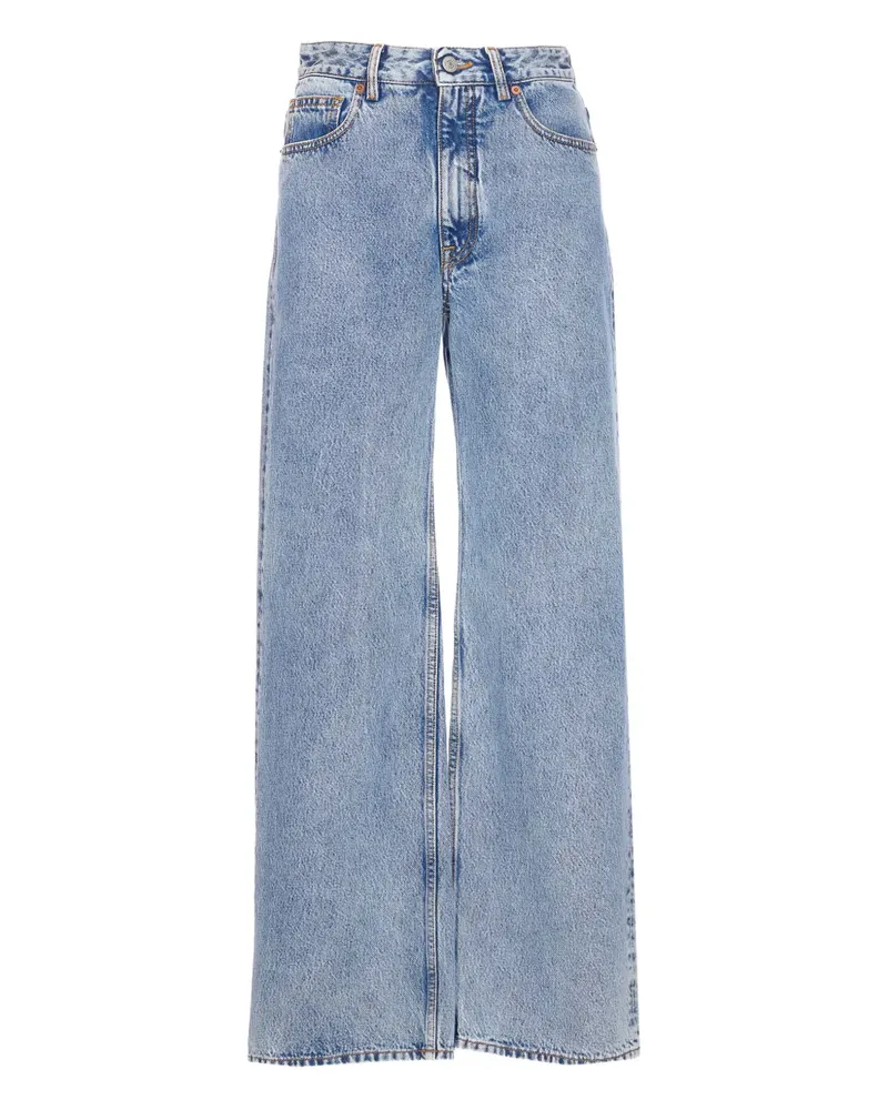 Maison Margiela Jeans mit weitem Bein - Blau Blau